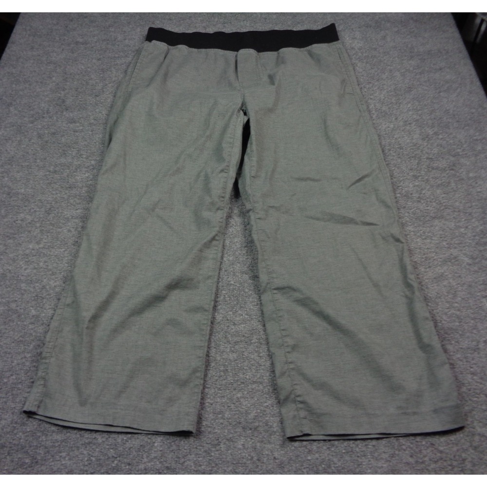 Prana Vaha Pants Mens XL Gray Hemp Blend Loungewear Yoga Stretch Drawstring